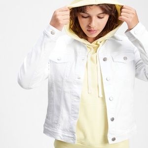 Womens small white jean jacket GAP